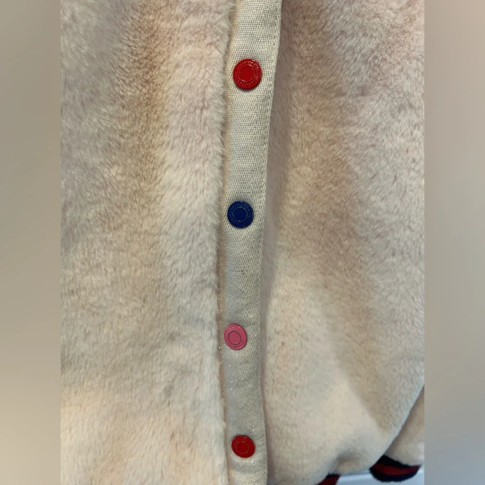 LITTLE MARC JACOBS FURRY PUFFER JACKET 8Y - Picture 7 of 9